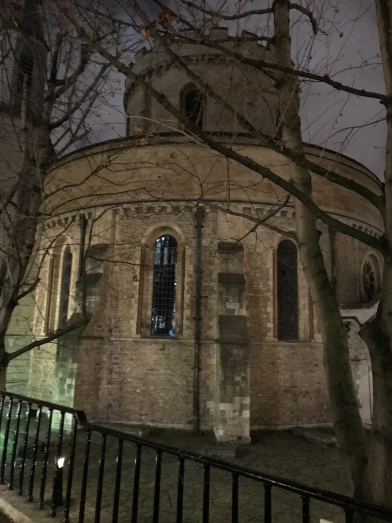 Temple Church, London, Dec. 2016