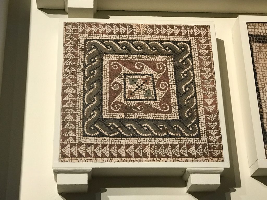Roman era mosaics. British Museum, London, Dec. 2016.