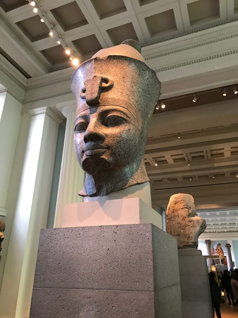 Egyptian Gallery. British Museum, London, Dec. 2016.