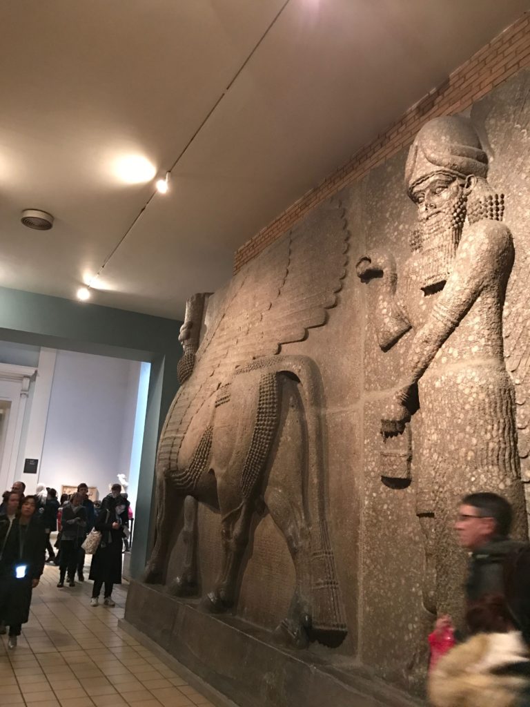 Persian/Assyrian Gallery. British Museum. London, Dec. 2016..