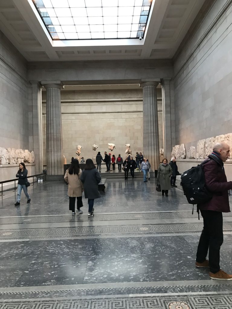 Parthenon Gallery. British Museum, London, Dec. 2016.